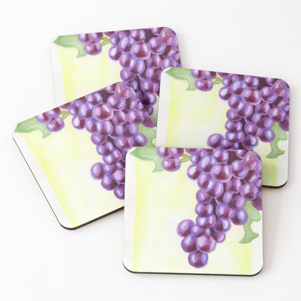Item preview, Grape Bunch Watercolor designed and sold by JellyDrago.