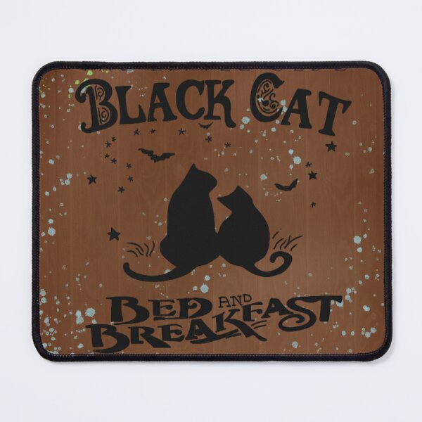 Item preview, Black Cat Bed And Breakfast designed and sold by SuperFloofRes.