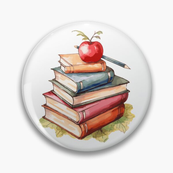 Item preview, Back to School Book Stack designed and sold by Zayn Studio.