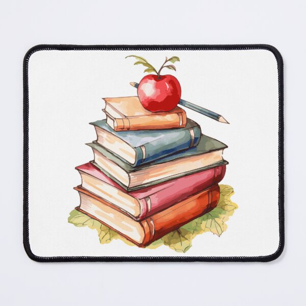 Item preview, Back to School Book Stack designed and sold by Zayn Studio.
