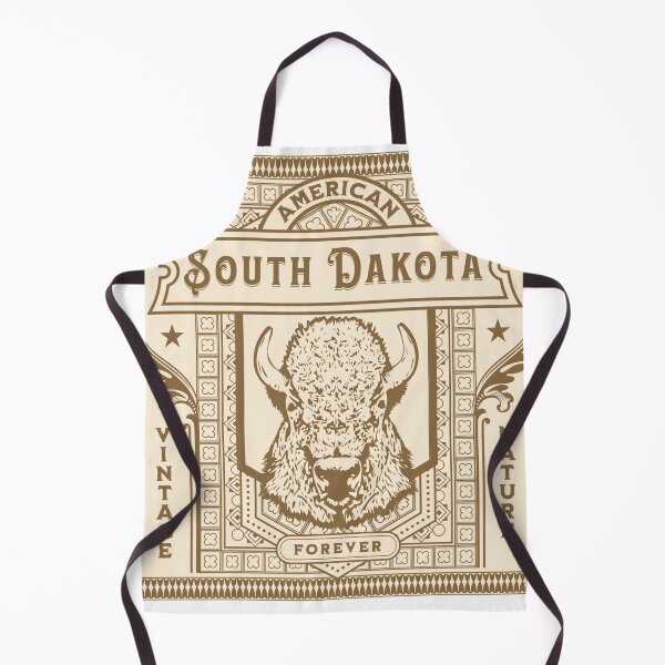 Item preview, Black Hills Buffalo Travel Design Retro South Dakota designed and sold by CattlettArt.