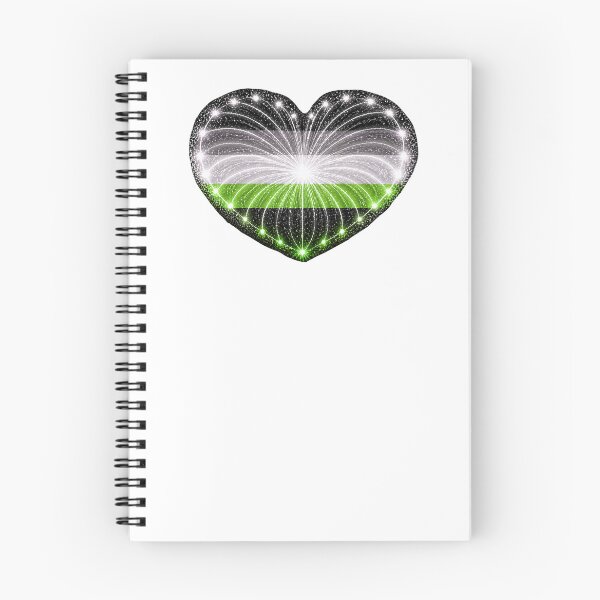 Item preview, HEART ON FIRE – STREAKS OF PRIDE ⚡✨ – LOVE BURST EDITION - Agender Pride HEART - any backgrounds designed and sold by WheelieGdArt.