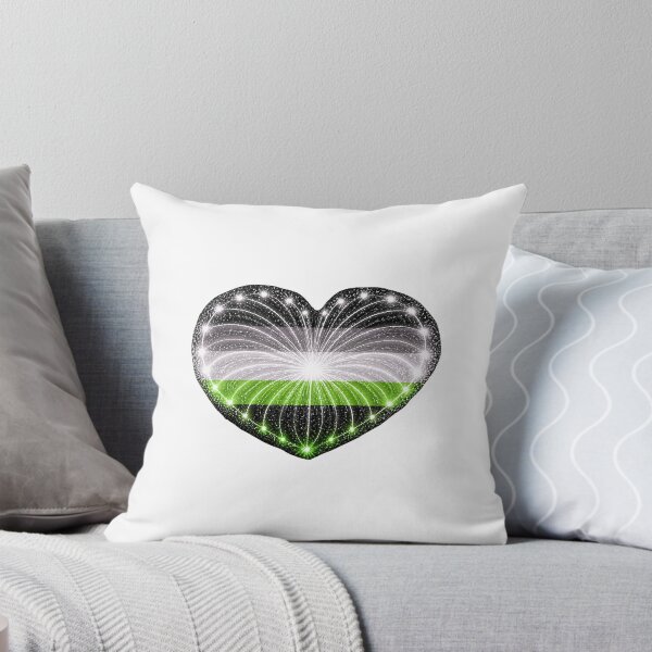 Item preview, HEART ON FIRE – STREAKS OF PRIDE ⚡✨ – LOVE BURST EDITION - Agender Pride HEART - any backgrounds designed and sold by WheelieGdArt.