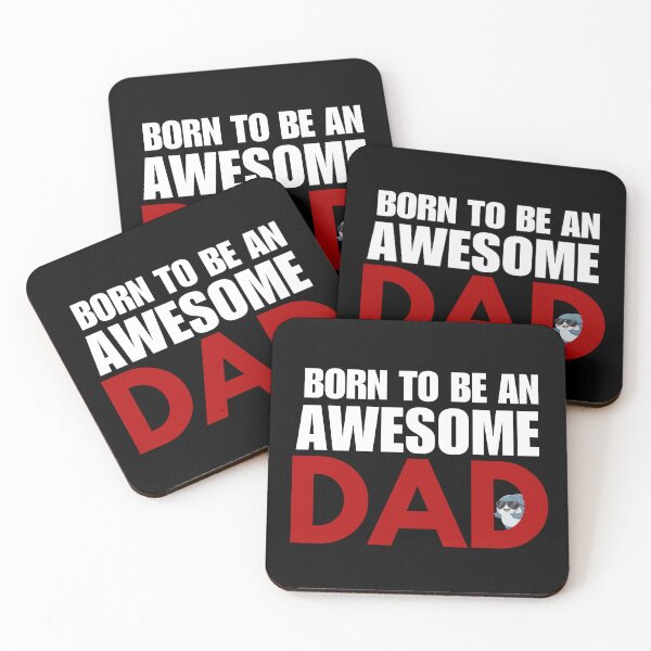 Item preview, Born To Be An Awesome Dad Shark designed and sold by Nature's Chibis.