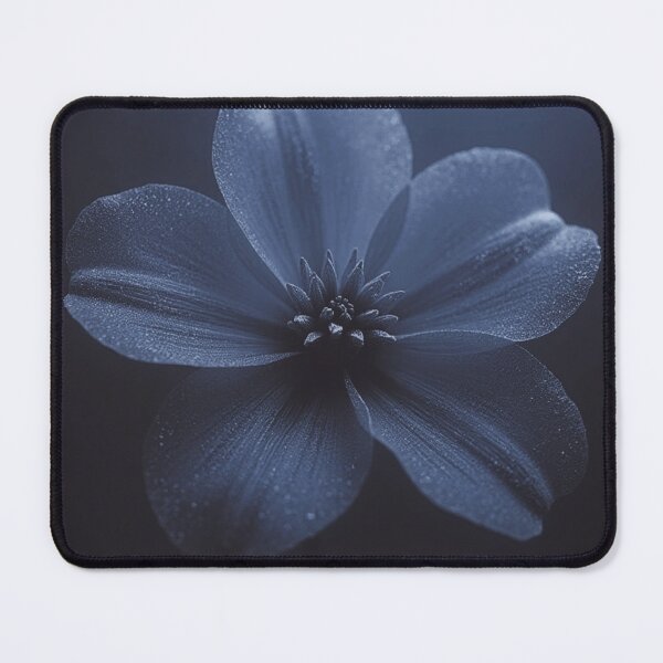 Item preview, Moonflower | Dark Navy Blue Botanical Art Print designed and sold by CunningMaskPrints.