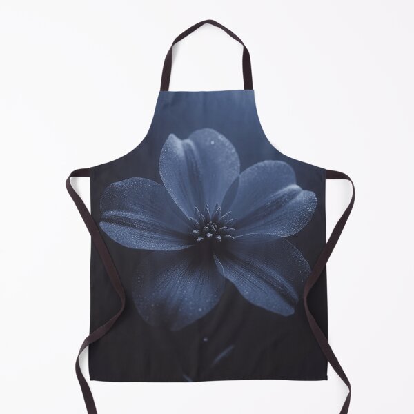 Item preview, Moonflower | Dark Navy Blue Botanical Art Print designed and sold by WitchyBotanicaArt.