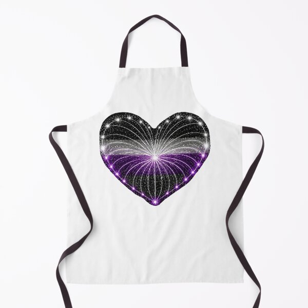 Item preview, HEART ON FIRE – STREAKS OF PRIDE ⚡✨ – LOVE BURST EDITION - Asexual Pride HEART - any backgrounds designed and sold by WheelieGdArt.