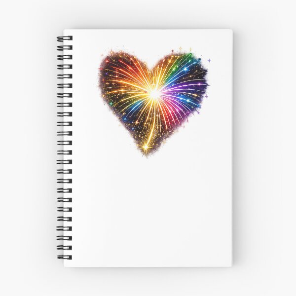 Item preview, HEART ON FIRE – STREAKS OF PRIDE ⚡✨ – LOVE BURST EDITION - any backgrounds designed and sold by WheelieGdArt.