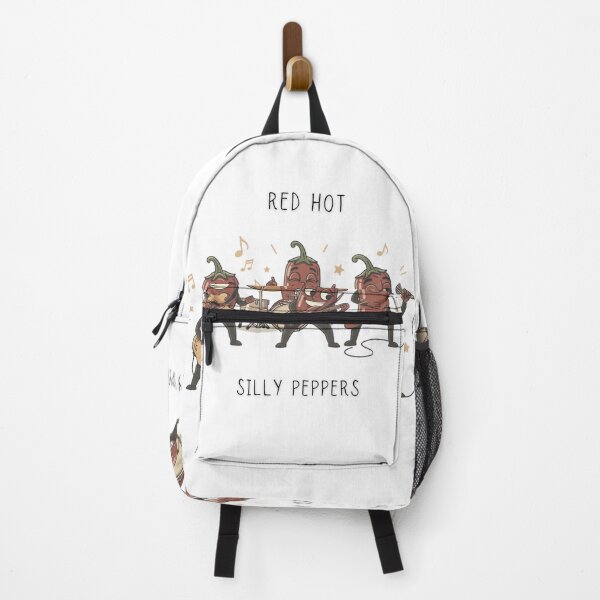 Item preview, Red Hot Silly Peppers Funny Chili Band T-Shirt Chaotic Little Creatures designed and sold by Panom Suavichien.