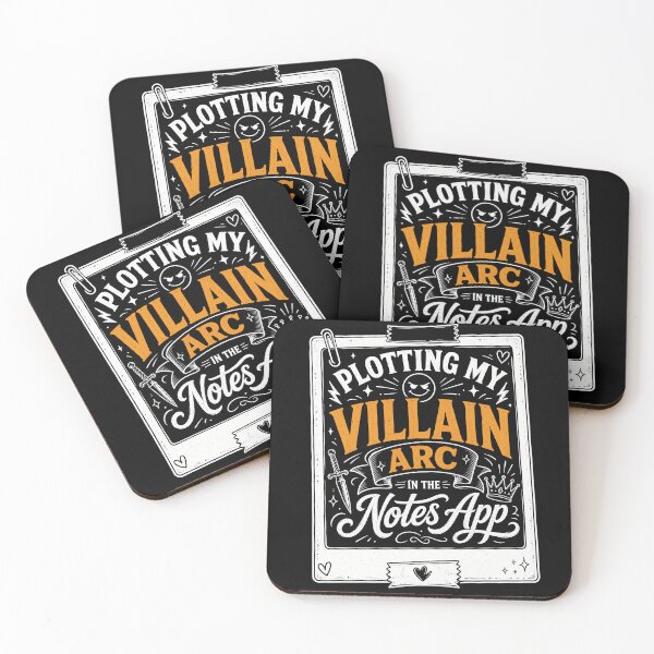 Item preview, Villain Arc Notes App designed and sold by NeuralDraft.