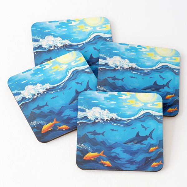 Item preview, Fishes/Sharks in Water designed and sold by AllAroundArtist.