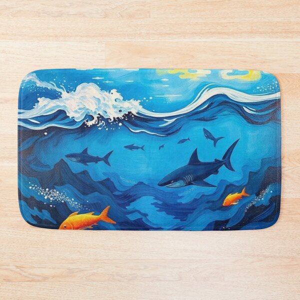 Item preview, Fishes/Sharks in Water designed and sold by AllAroundArtist.