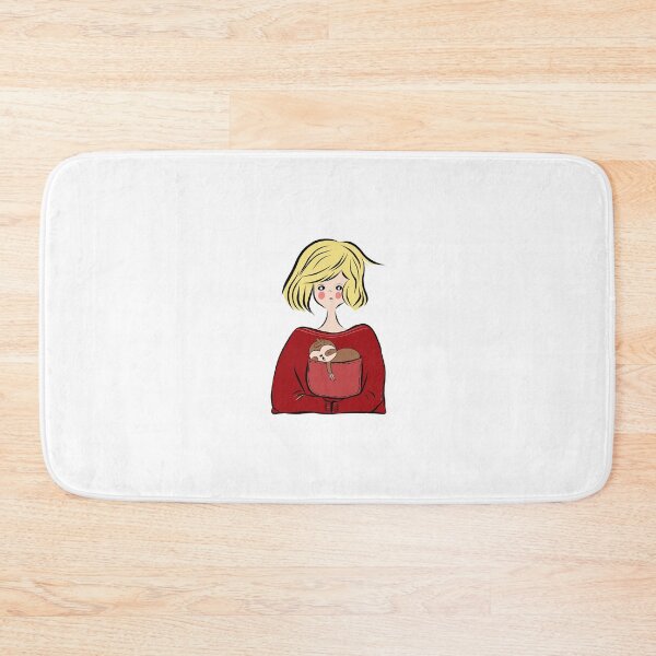 Item preview, Cute sloth sleeping in a pocket designed and sold by MirelaBadea.