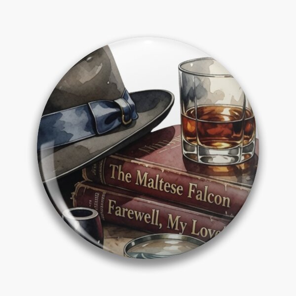 Item preview, The Case Was Personal — Vintage Noir Detective Whiskey Tee designed and sold by kosimazaki.