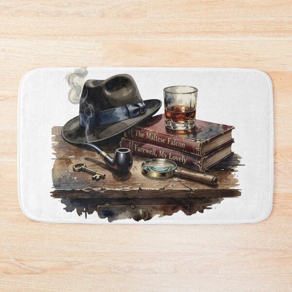 Item preview, The Case Was Personal — Vintage Noir Detective Whiskey Tee designed and sold by kosimazaki.