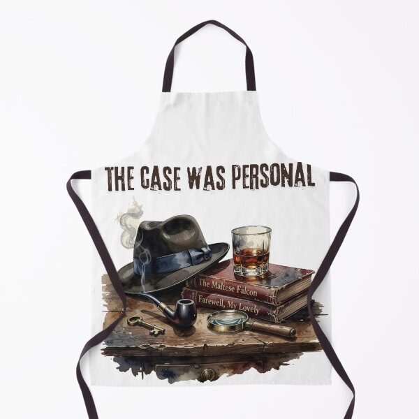 Item preview, The Case Was Personal — Vintage Noir Detective Whiskey Tee designed and sold by kosimazaki.