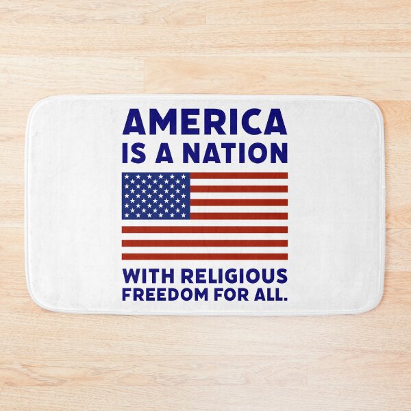 Item preview, America is a nation with religious freedom for all.  designed and sold by Rachel the Artist .