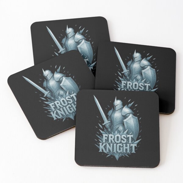 Item preview, Frost Knight Design, Ice Warrior Shirt, Frozen Armor Knight, Winter Knight, Dark Fantasy Warrior, Sword Shield Ice Knight, Blizzard Warrior Art designed and sold by Typologystudios.