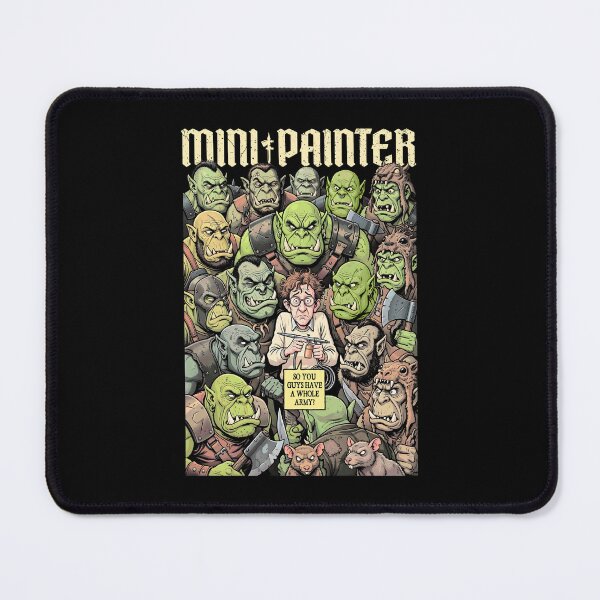 Item preview, Orc Army Fantasy Mini Painter Funny RPG Airbrush Painting designed and sold by GrandeDuc.