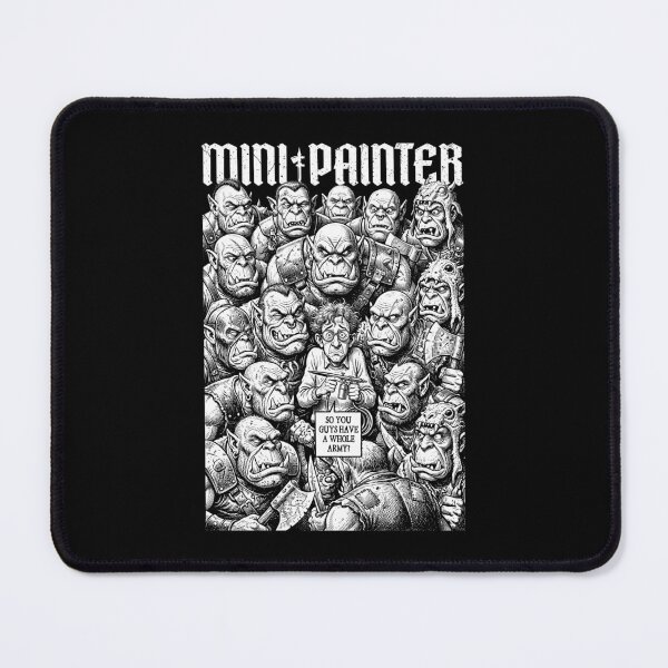 Item preview, Orc Army Fantasy Mini Painter Funny RPG Airbrush Painting designed and sold by GrandeDuc.