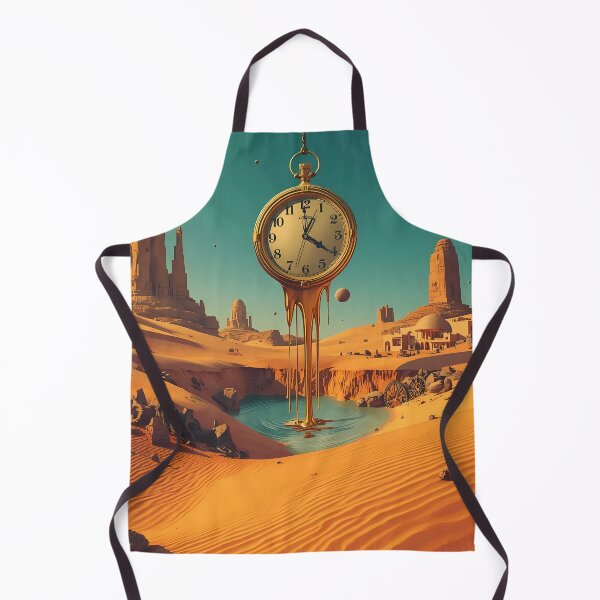 Item preview, Drip of Time - Melting Pocket Watch Surreal Desert Art designed and sold by UnRealS.