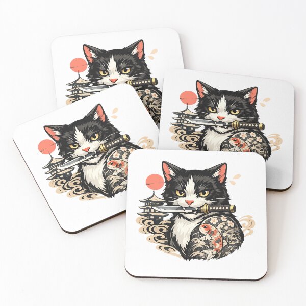 Item preview, Cat Yakuza Essential T-Shirt designed and sold by SoftSproutstu.