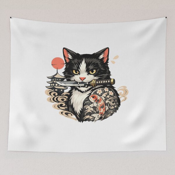 Item preview, Cat Yakuza Essential T-Shirt designed and sold by SoftSproutstu.