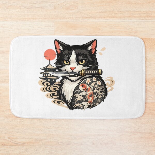 Item preview, Cat Yakuza Essential T-Shirt designed and sold by SoftSproutstu.