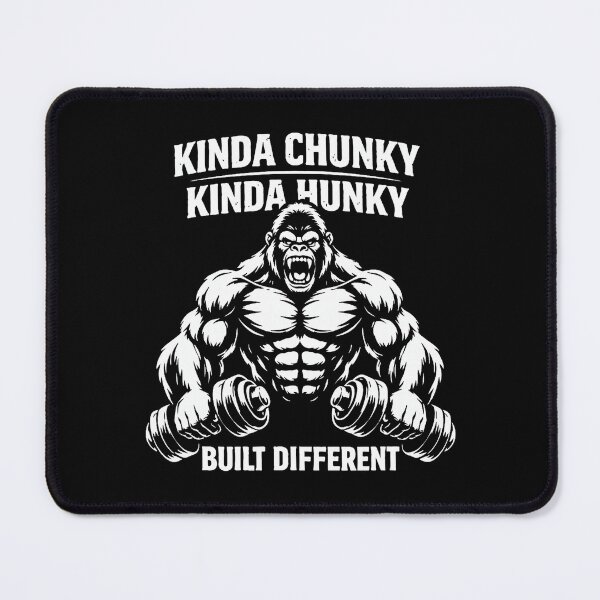 Item preview, Kinda Chunky Kinda Hunky Fitness Humor designed and sold by eliramaison.