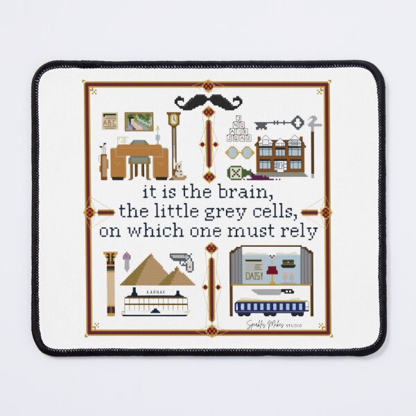 Item preview, Hercule Poirot’s Casebook designed and sold by SparklesMakesStudio.