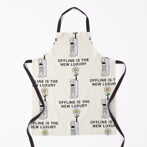 Item preview, Offline is the New Luxury Digital Detox Retro Tech designed and sold by SplashTastic.