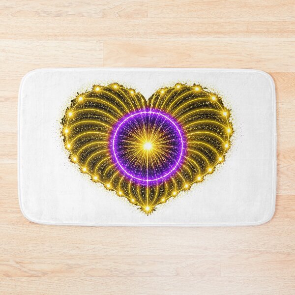 Item preview, HEART ON FIRE – STREAKS OF PRIDE ⚡✨ – LOVE BURST EDITION - Intersex Pride HEART v2 - any backgrounds designed and sold by WheelieGdArt.