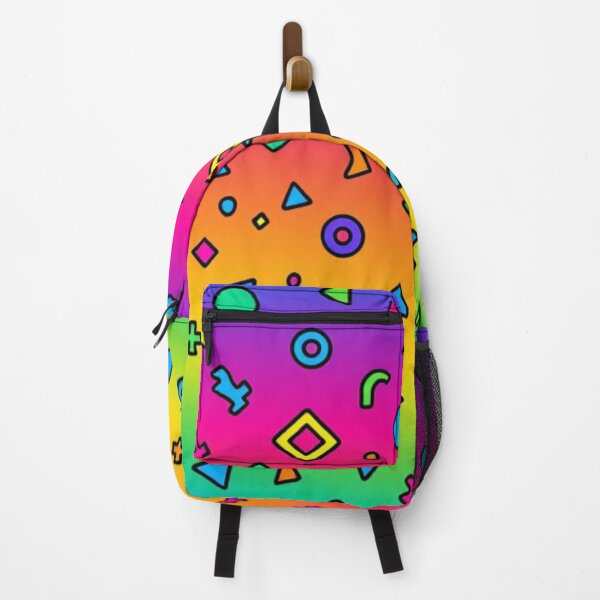 Item preview, Neon Arcade Kidcore Geometric Pattern designed and sold by Jimakmo.