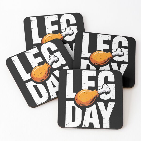 Item preview, Leg Day Chicken Drumstick Funny Gym designed and sold by eliramaison.