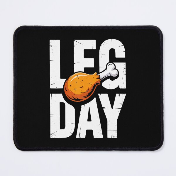 Item preview, Leg Day Chicken Drumstick Funny Gym designed and sold by eliramaison.