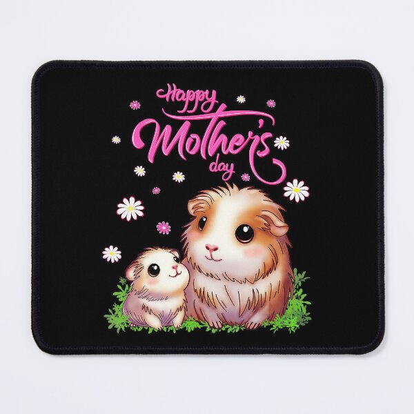Item preview, Happy Mother’s Day Guinea Pig Cute Floral  designed and sold by zamiokaline.