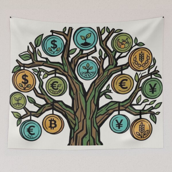 Item preview, Tokenized Tree - Natural Punk Digital Agriculture Design designed and sold by InnerwayStudio.