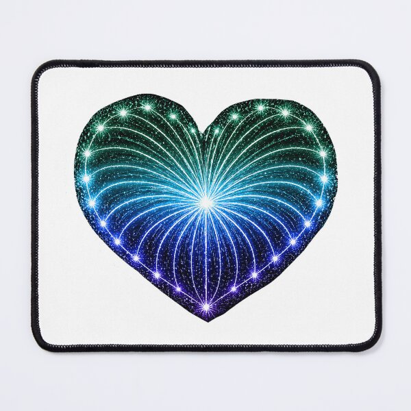 Item preview, HEART ON FIRE – STREAKS OF PRIDE ⚡✨ – LOVE BURST EDITION - MLM (Men Loving Men) Pride -flag spectrum- Pride HEART - any backgrounds designed and sold by WheelieGdArt.
