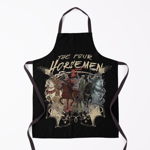 Item preview, Four Horsemen Rock Apocalypse designed and sold by Nacho Average Designs.