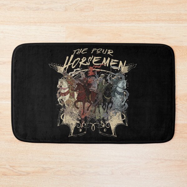 Item preview, Four Horsemen Rock Apocalypse designed and sold by Nacho Average Designs.