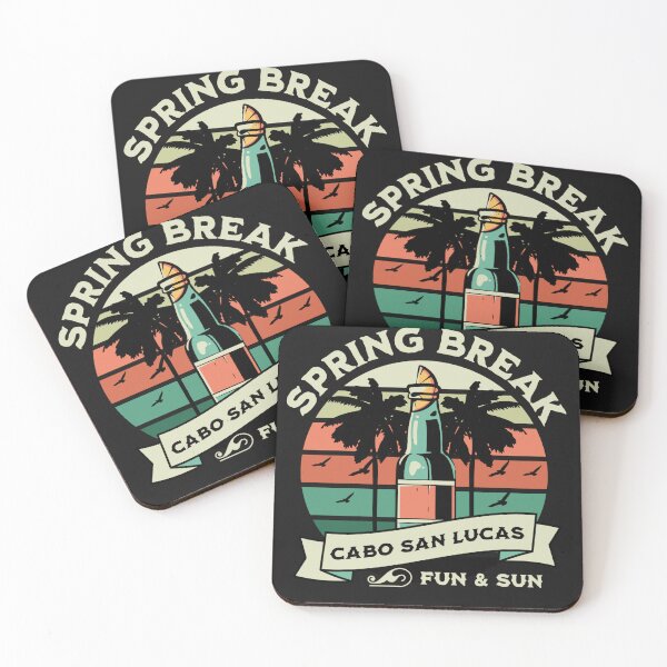 Item preview, Baja California Retro Party Spring Break Cabo San Lucas Mexico designed and sold by CattlettArt.