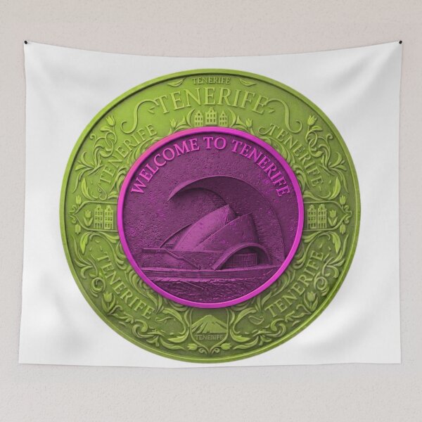 Item preview, tenerife with welcome message  designed and sold by blacK1982White.