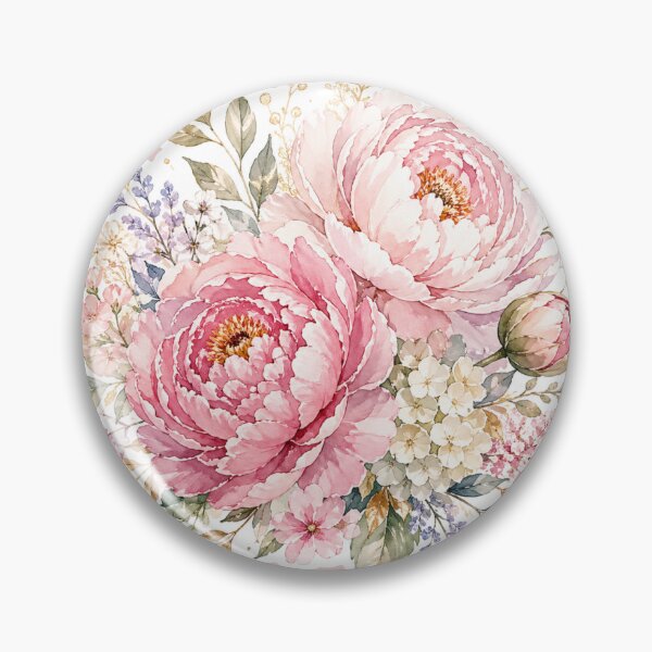 Item preview, Peony Floral Bouquet designed and sold by AnyseDesign.