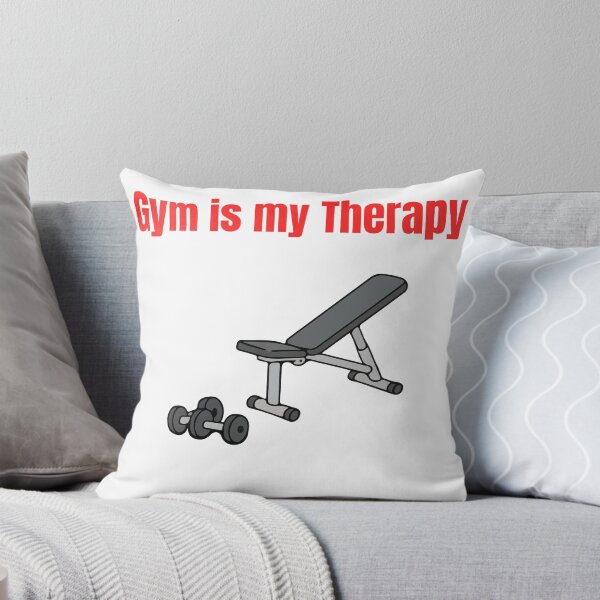 Item preview, My Happy Place - Gym is my Therapy Fitness Design designed and sold by poomfitshirt.