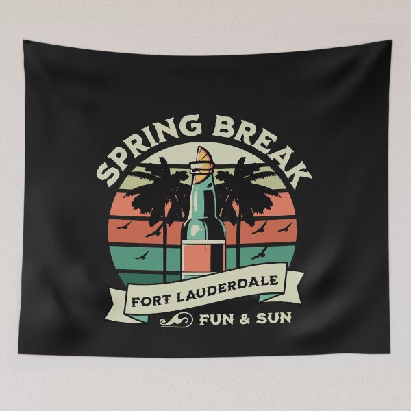 Item preview, Spring Break Fort Lauderdale Florida designed and sold by CattlettArt.
