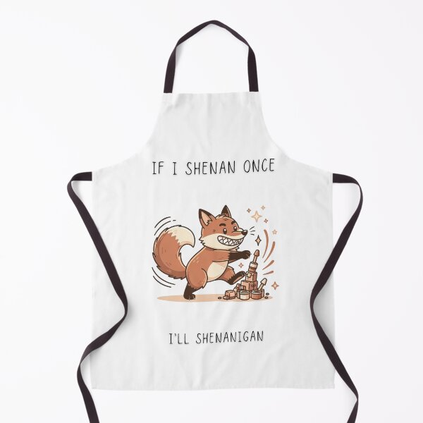 Item preview, If I Shenan Once I'll Shenanigan Funny Fox T-Shirt Chaotic Little Creatures designed and sold by Panom Suavichien.