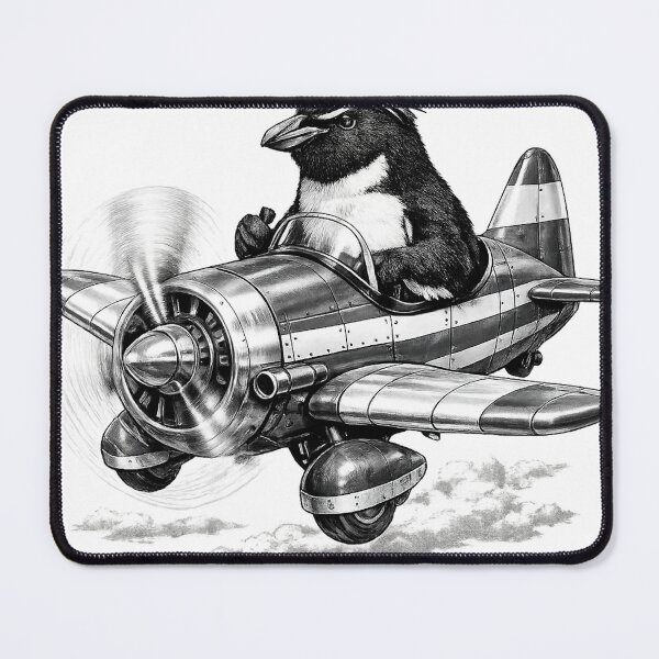 Item preview, Flying Rockhopper designed and sold by MediaByPaige.