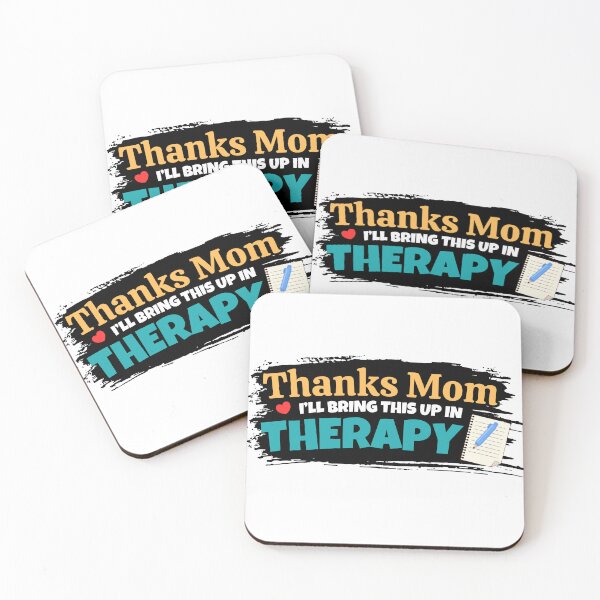 Item preview, Mommy Issues Thanks Mom I'll Bring This Up In THERAPY Funny Sarcastic designed and sold by Fitswear.