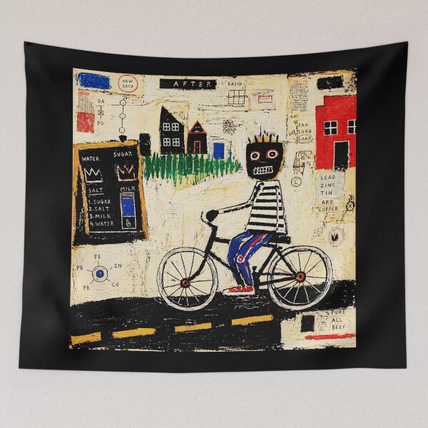 Item preview, Abstract Biker Street Art Primitive Figure  designed and sold by Modaozushi216.