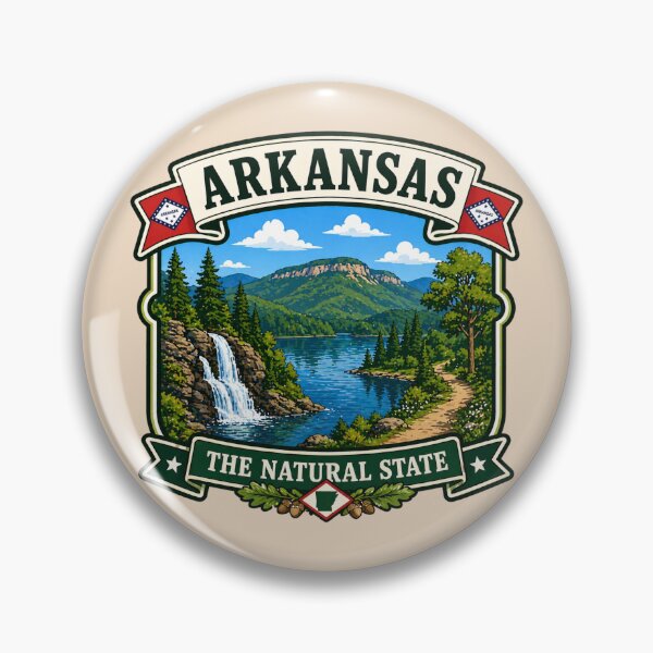 Item preview, Arkansas - The Natural State designed and sold by Myra365Art.